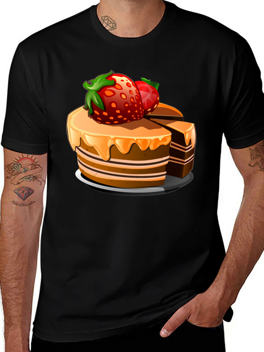 Cake Graphic Tee - Sweet & Stylish!
