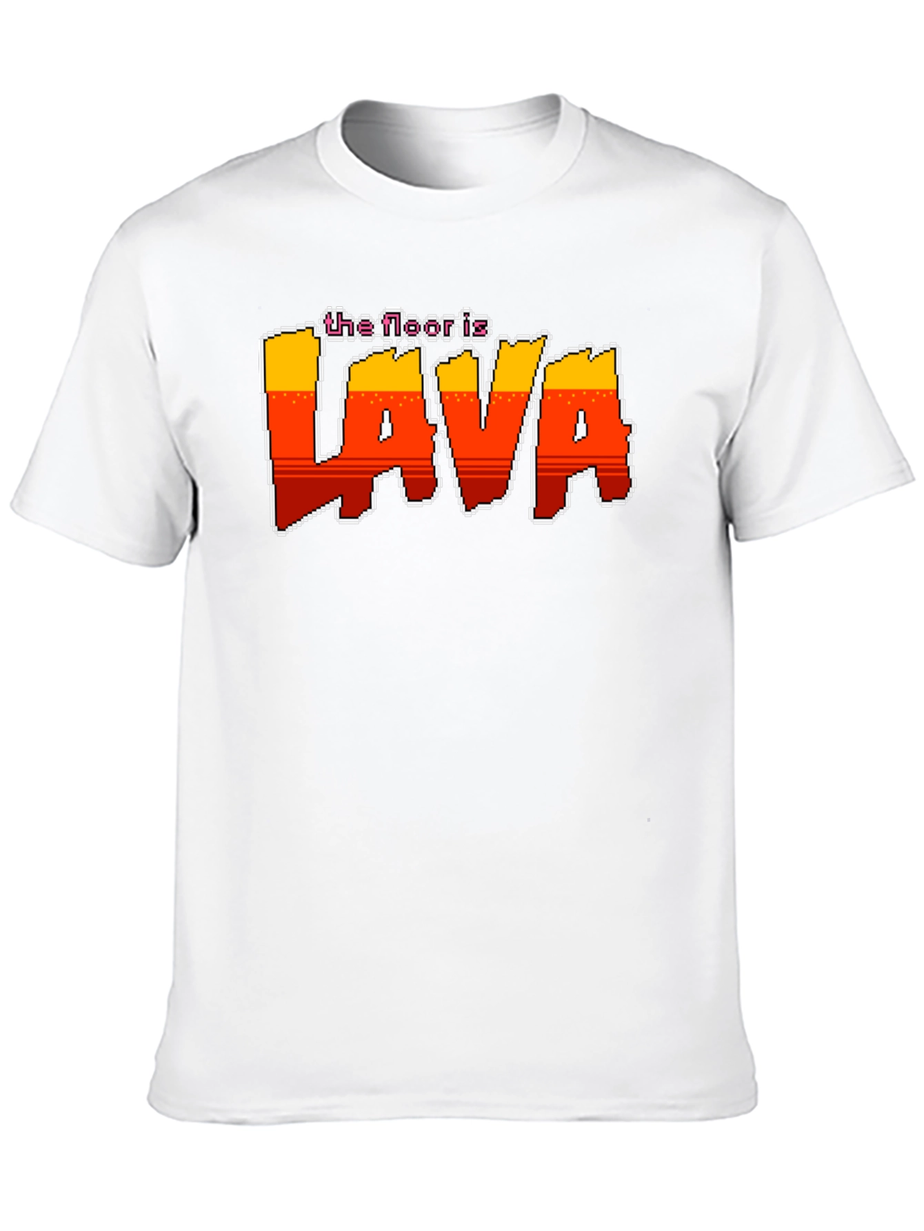 The Floor is Lava Retro Graphic T-Shirt