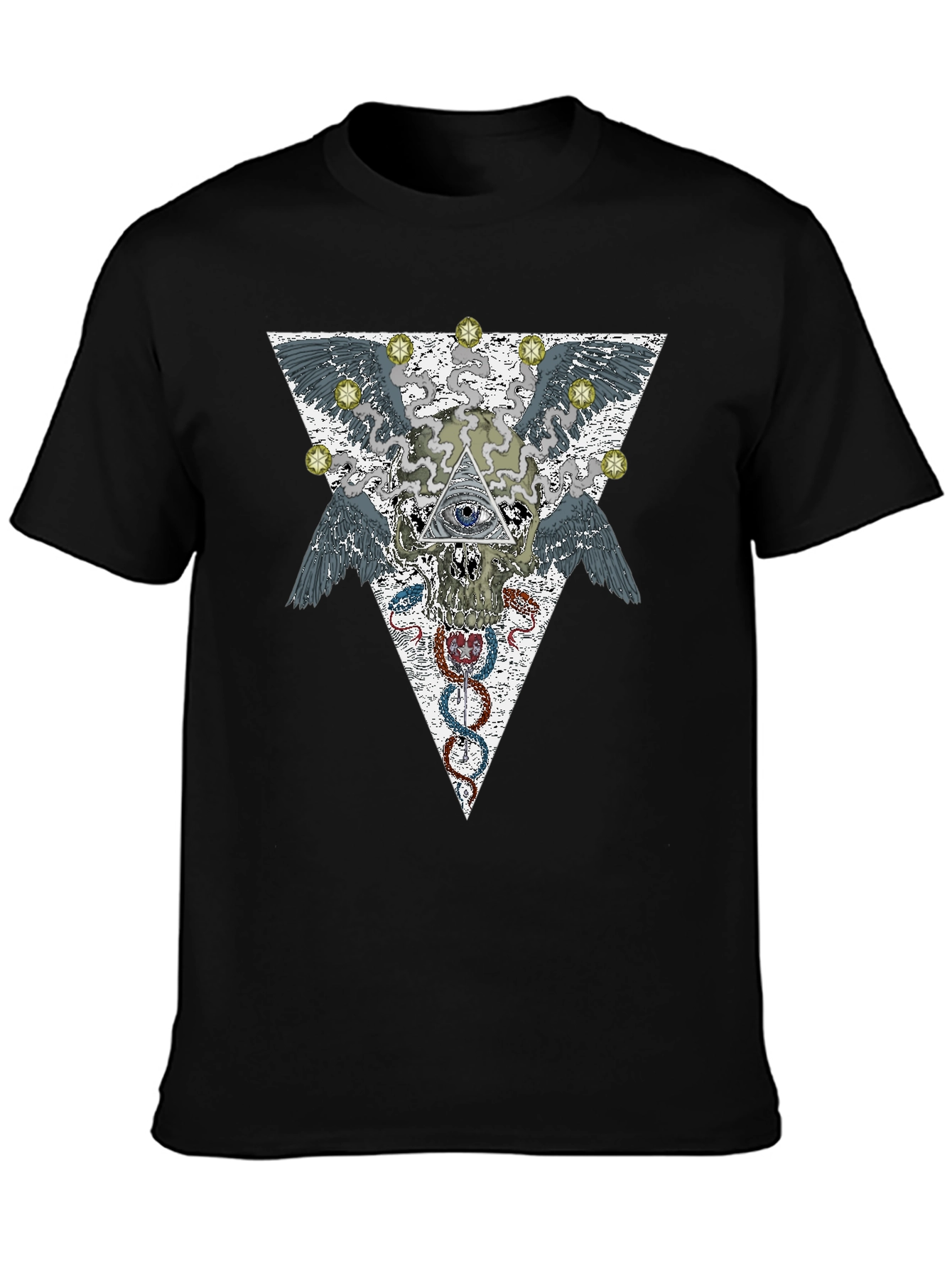 Illuminati Graphic T-Shirt - All Seeing Eye