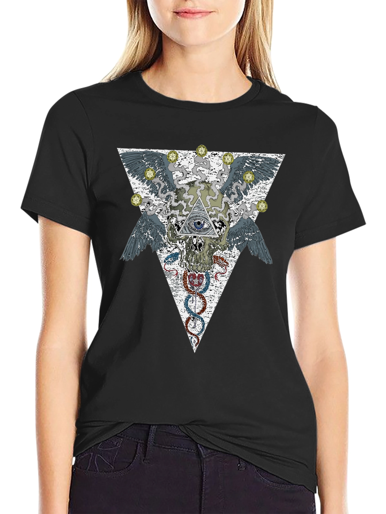 Illuminati Graphic T-Shirt - All Seeing Eye