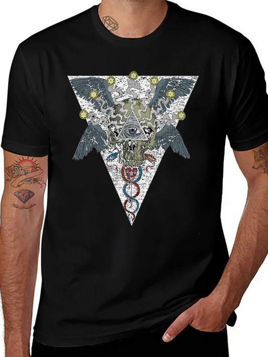 Illuminati Graphic T-Shirt - All Seeing Eye