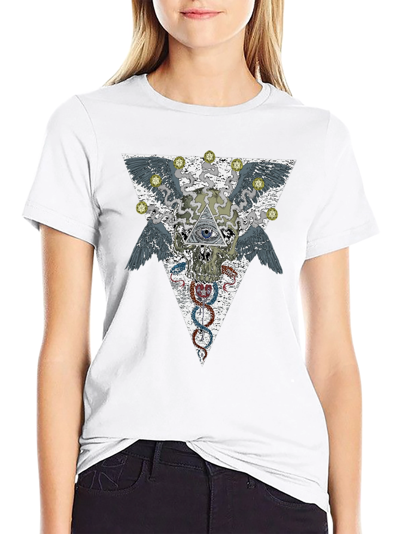 Illuminati Graphic T-Shirt - All Seeing Eye