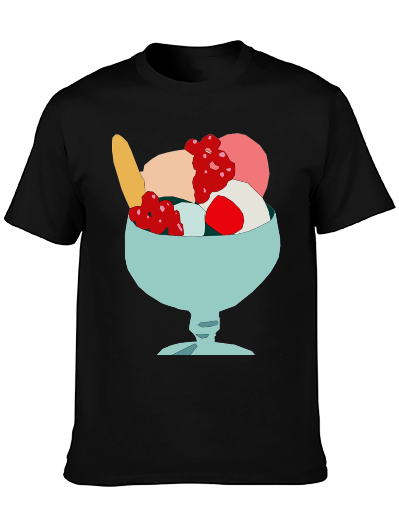 Ice Cream Sundae T-Shirt - Fun Foodie Tee