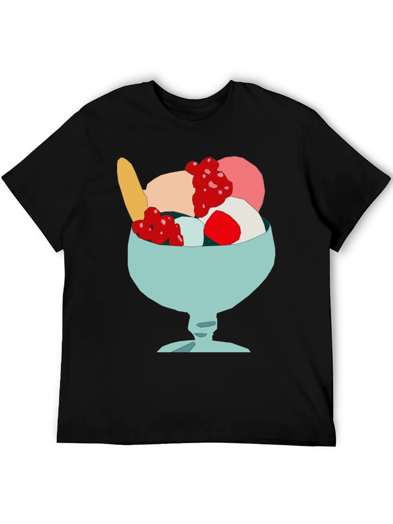 Ice Cream Sundae T-Shirt - Fun Foodie Tee