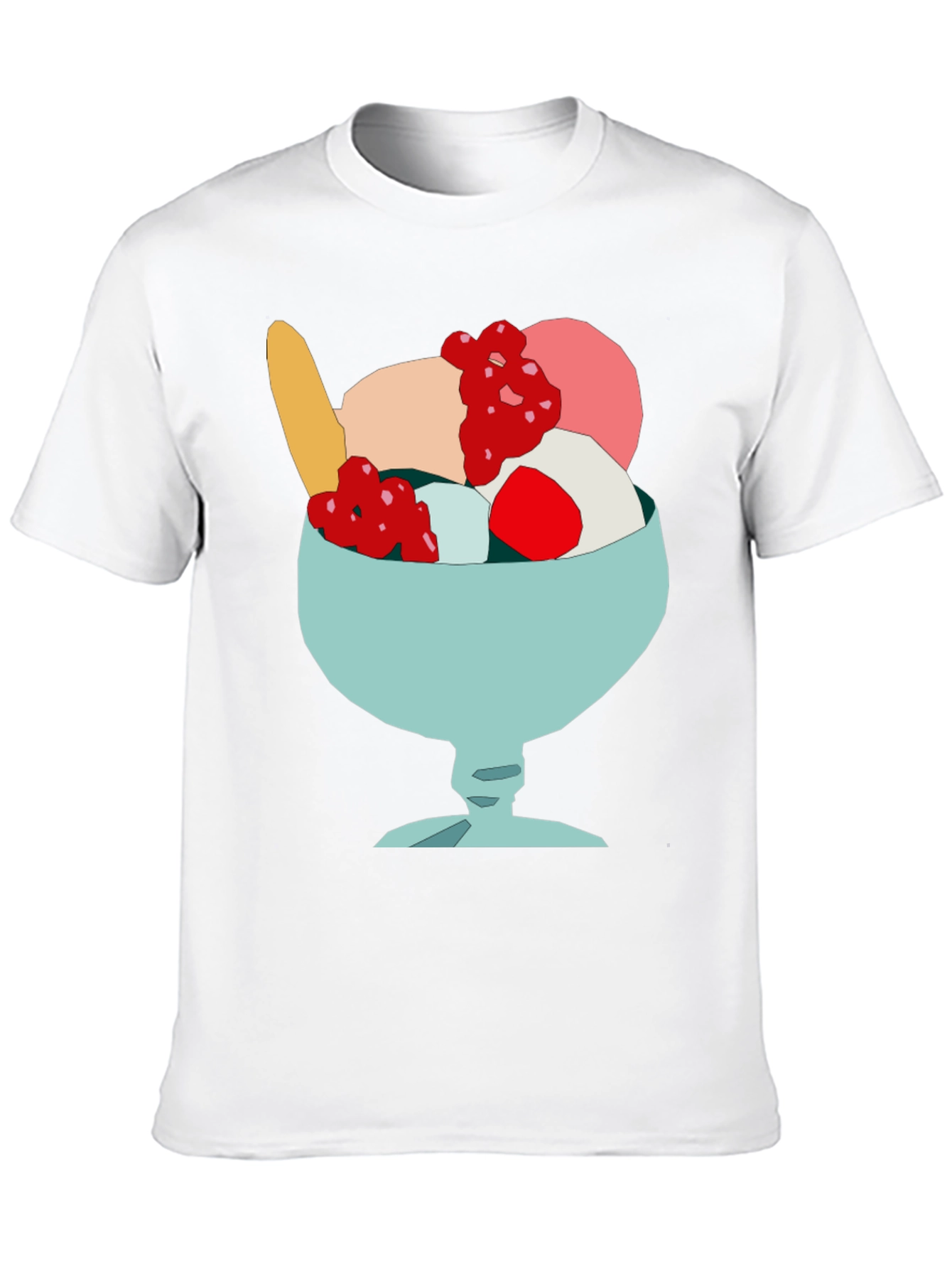 Ice Cream Sundae T-Shirt - Fun Foodie Tee