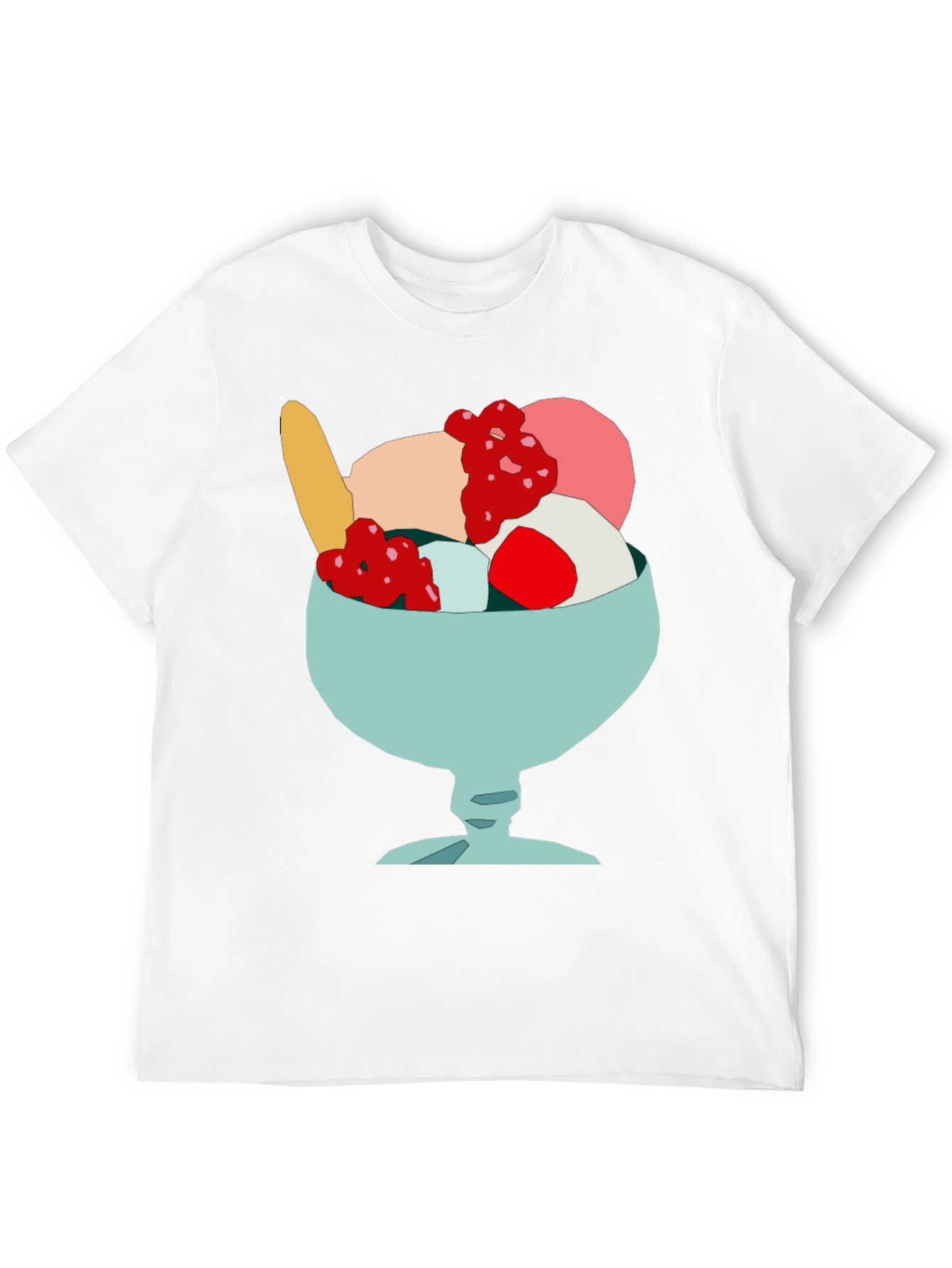 Ice Cream Sundae T-Shirt - Fun Foodie Tee