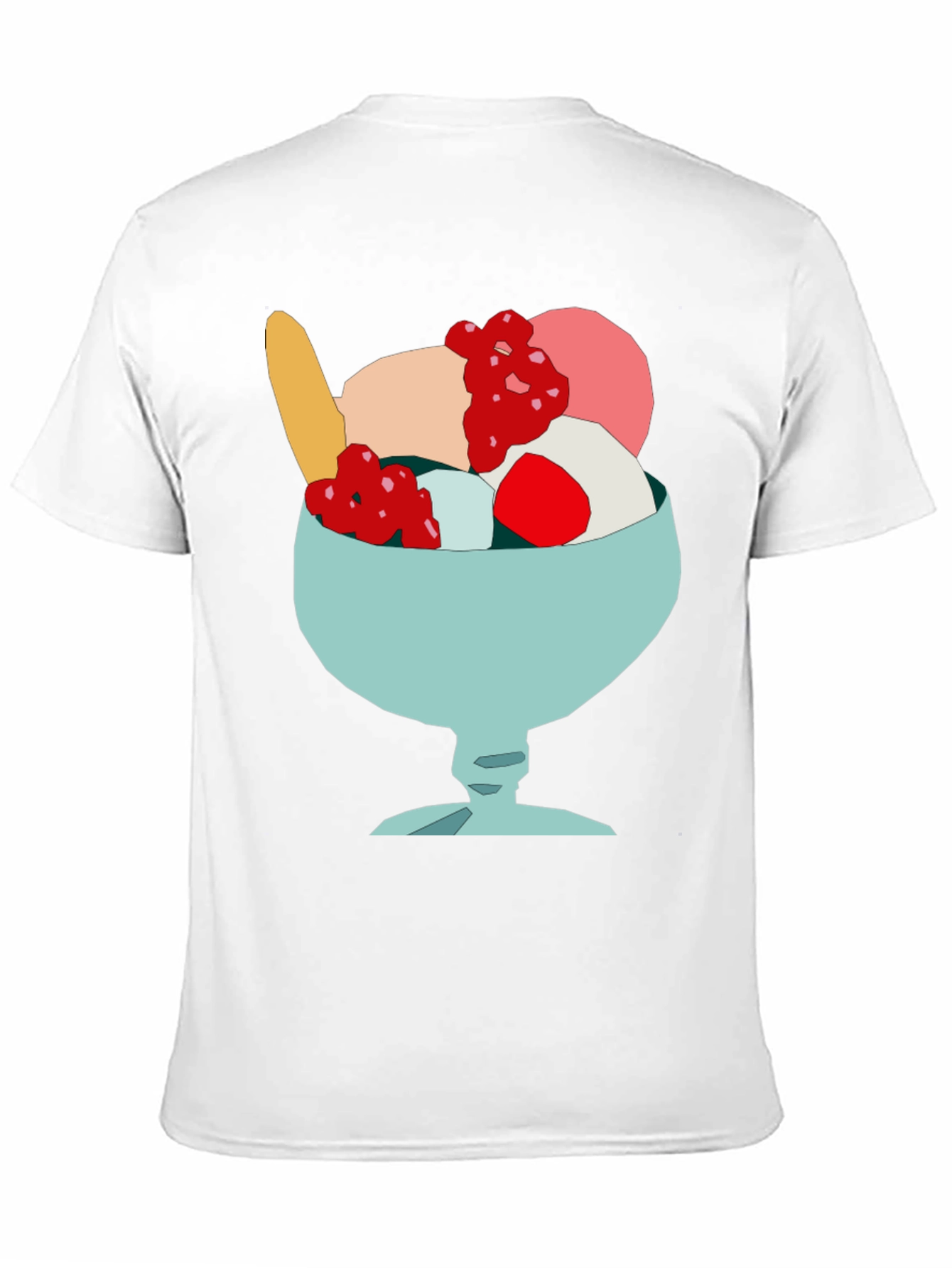 Ice Cream Sundae T-Shirt - Fun Foodie Tee