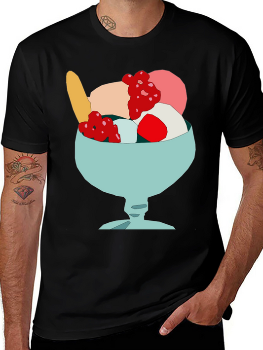 Ice Cream Sundae T-Shirt - Fun Foodie Tee