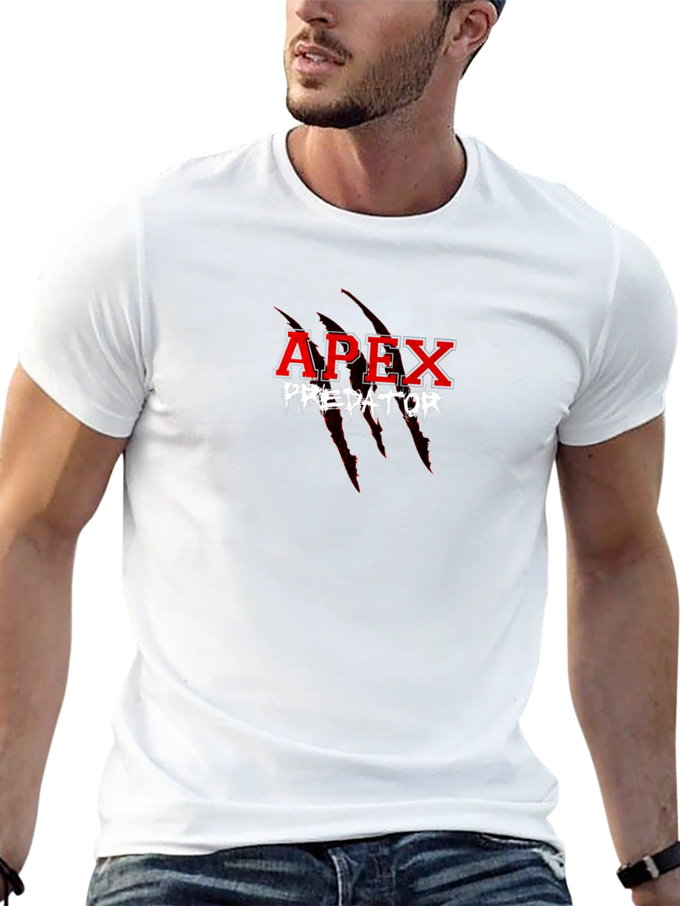 Apex Predator Graphic Tee - Black