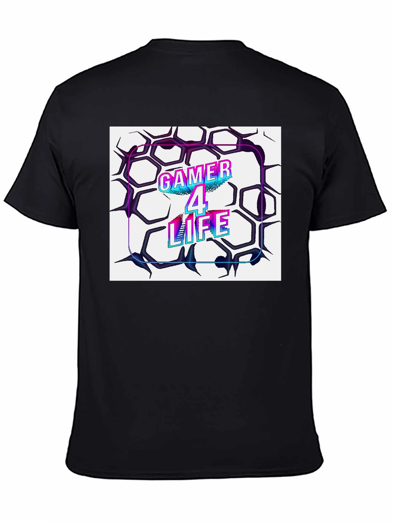 Gamer 4 Life Black T-Shirt