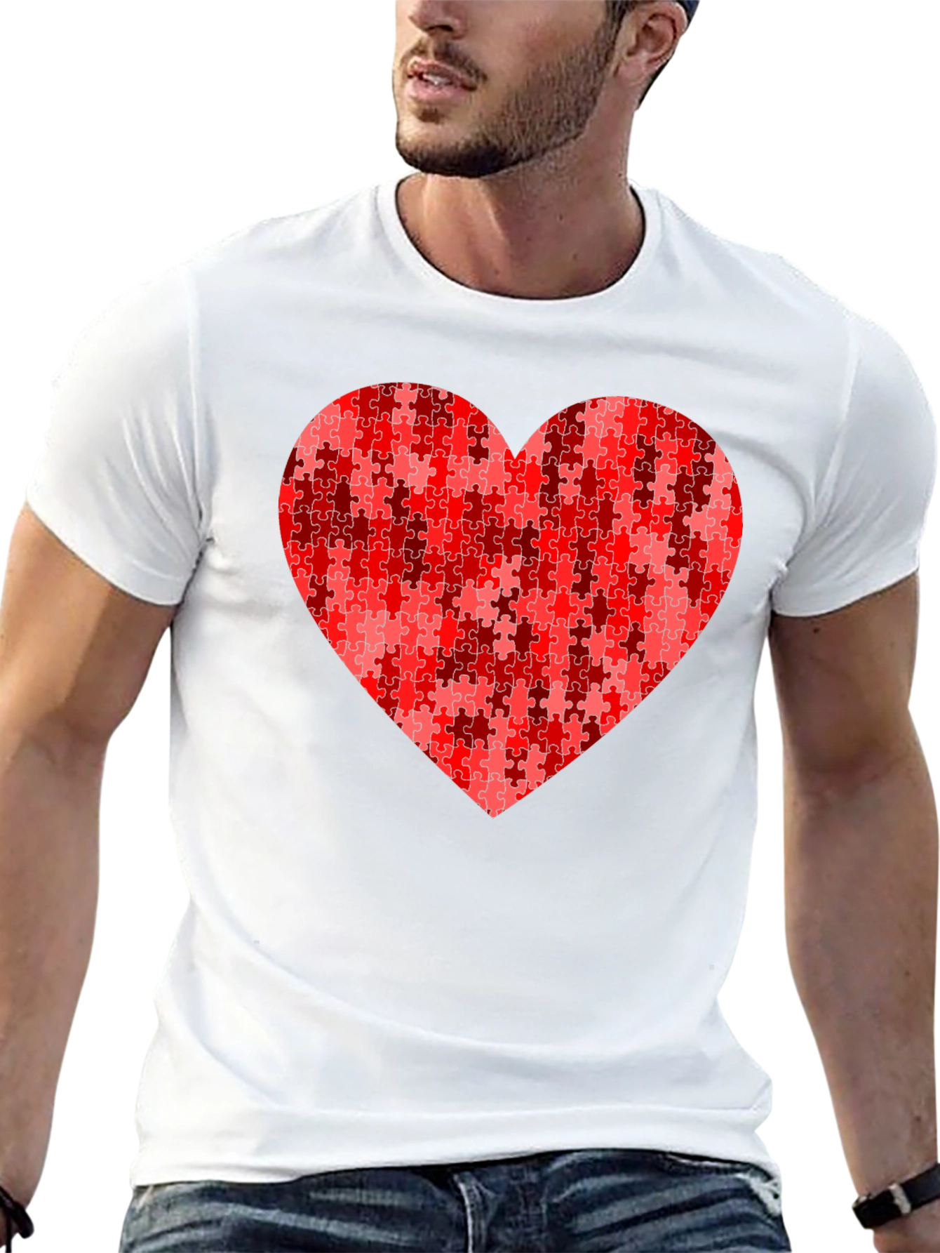 Puzzle Heart Tee - Loves Perfect Fit