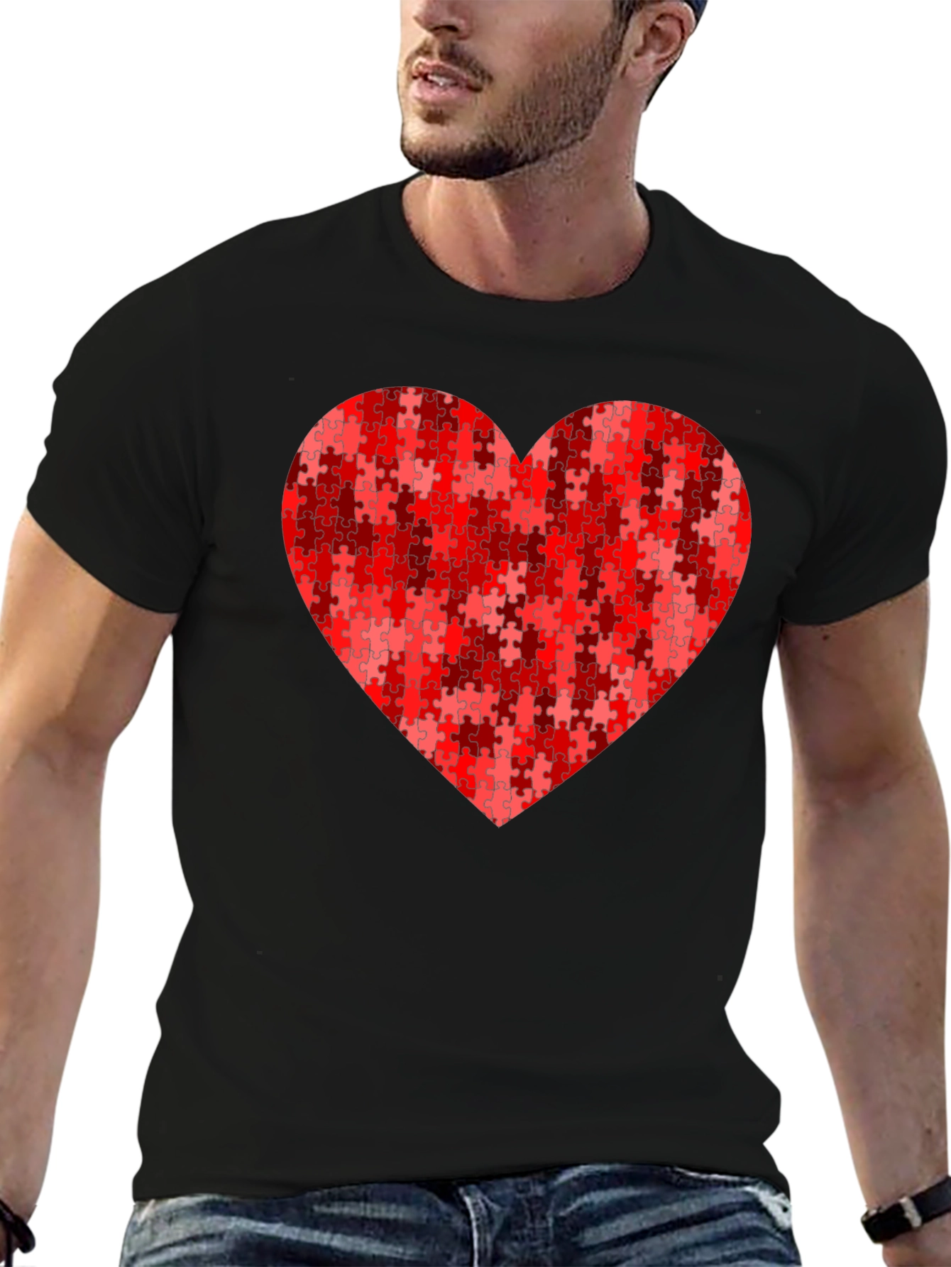 Puzzle Heart Tee - Loves Perfect Fit