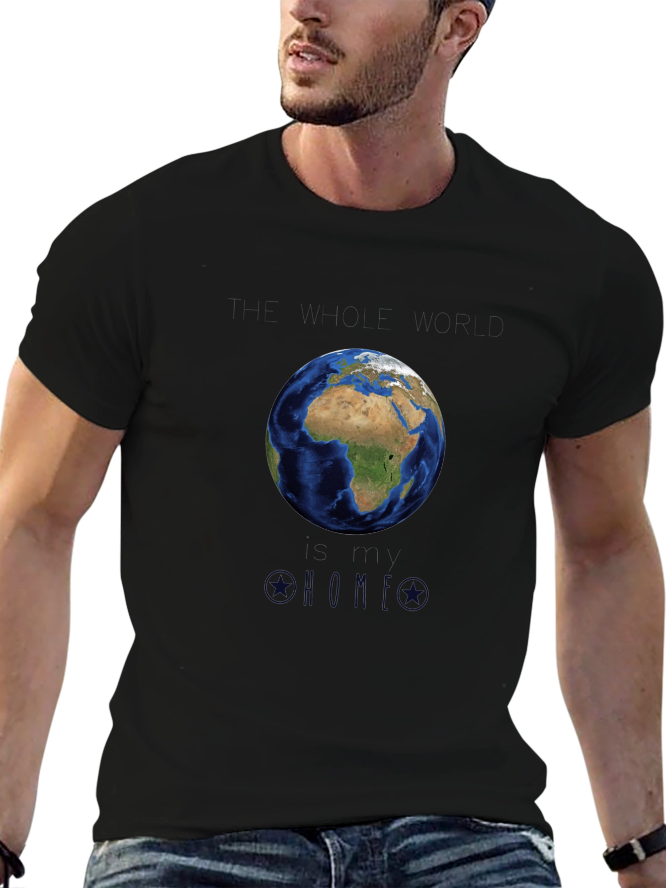 Earth Graphic Tee - Global Unity Shirt