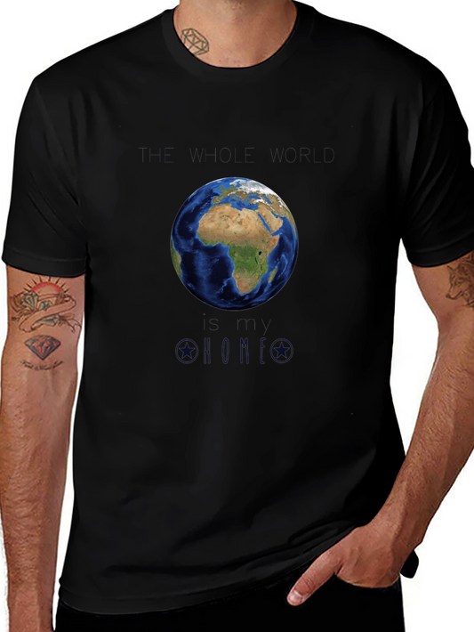 Earth Graphic Tee - Global Unity Shirt
