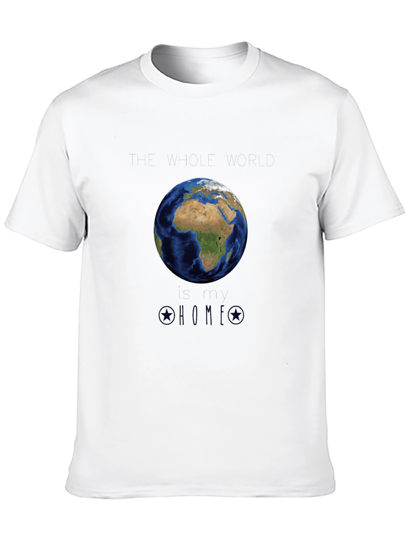 Earth Graphic Tee - Global Unity Shirt