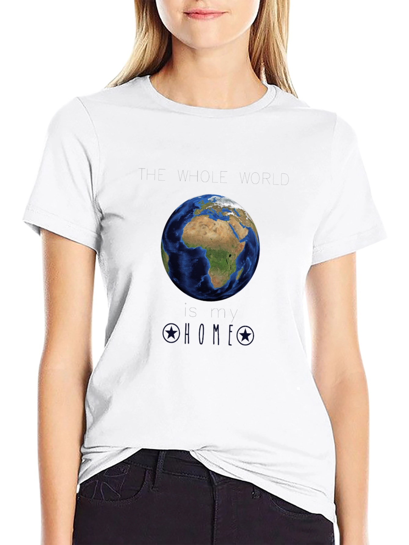 Earth Graphic Tee - Global Unity Shirt