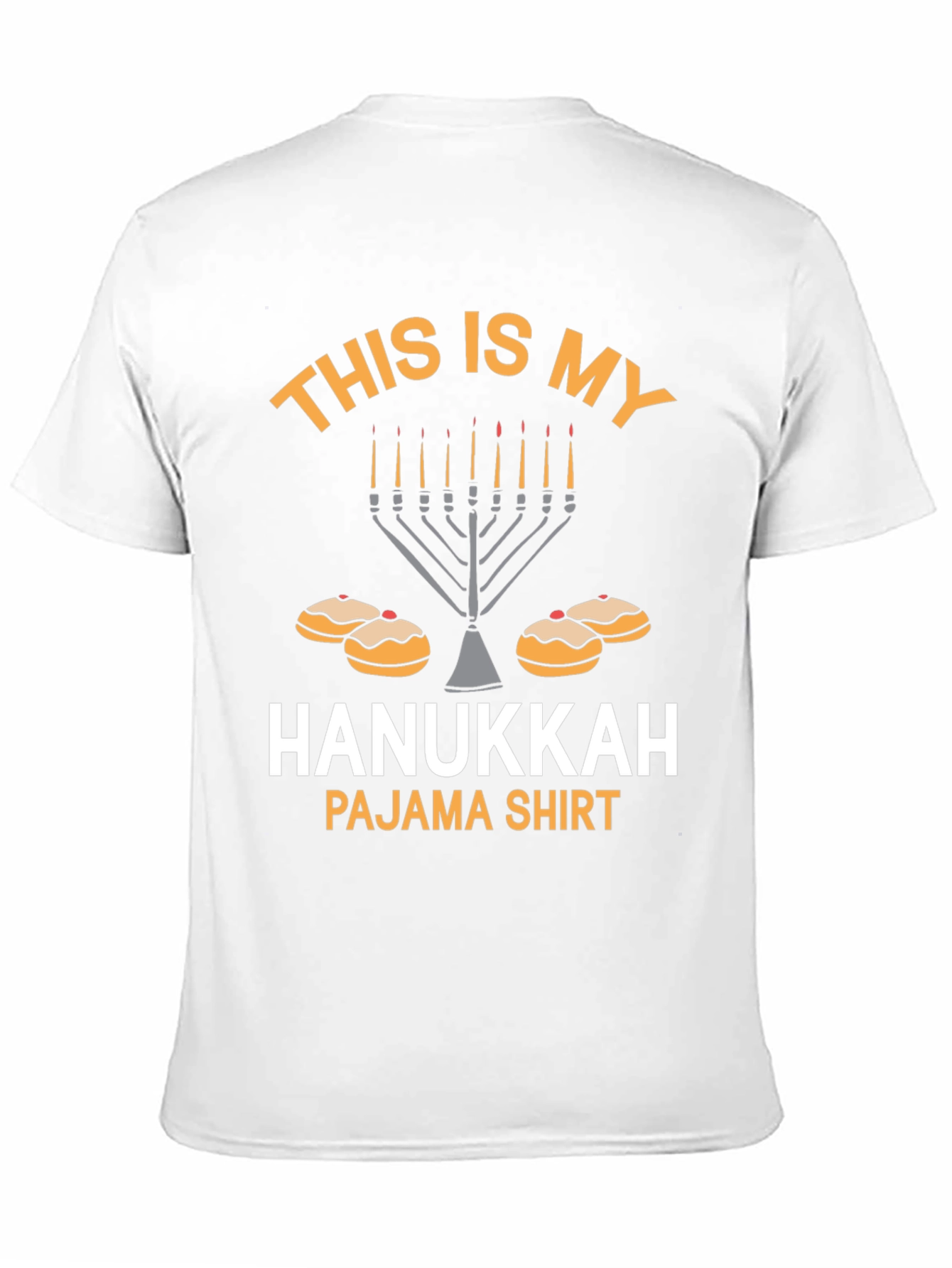 Hanukkah Pajama Shirt - Novelty Holiday Tee