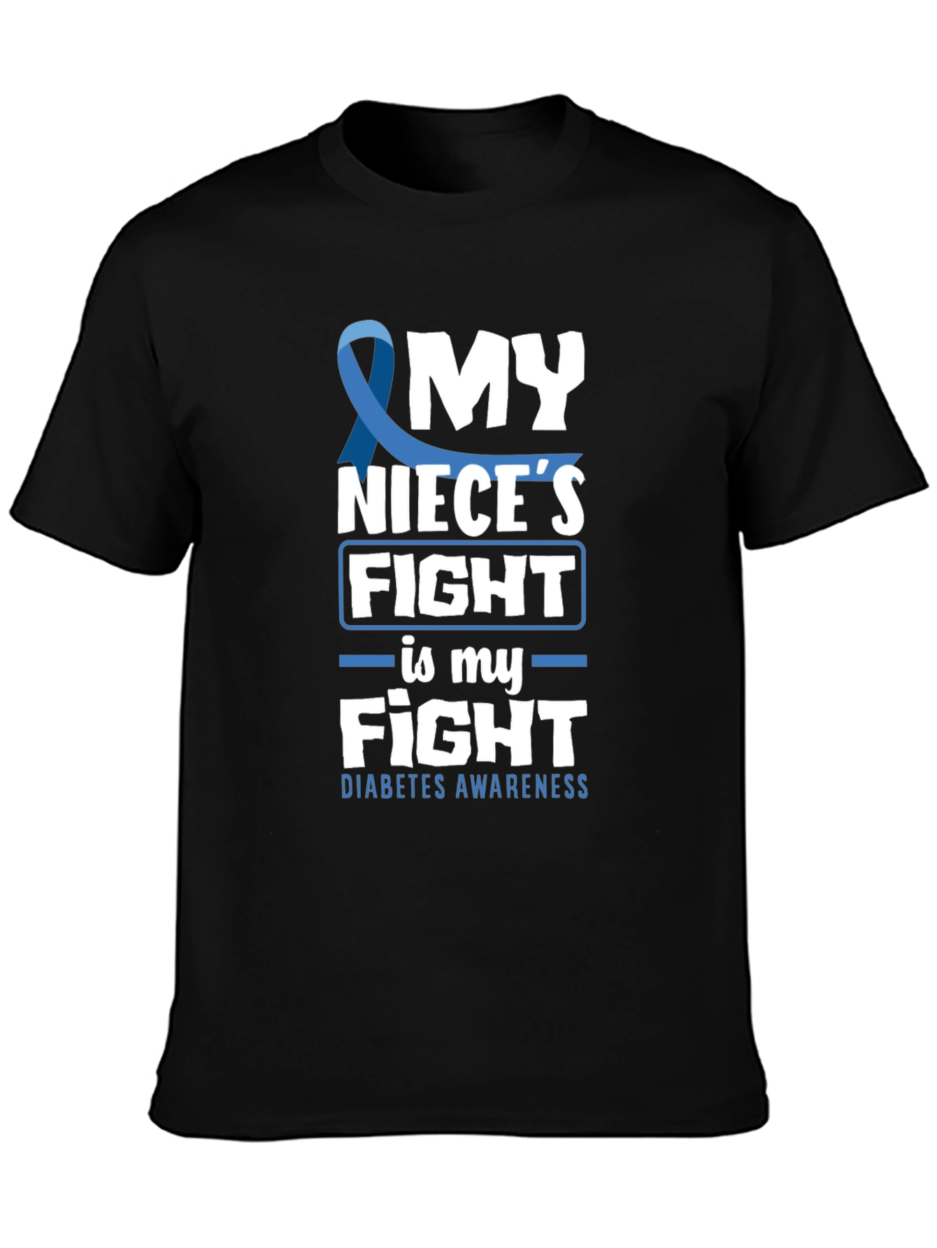 Diabetes Awareness T-Shirt - My Nieces Fight