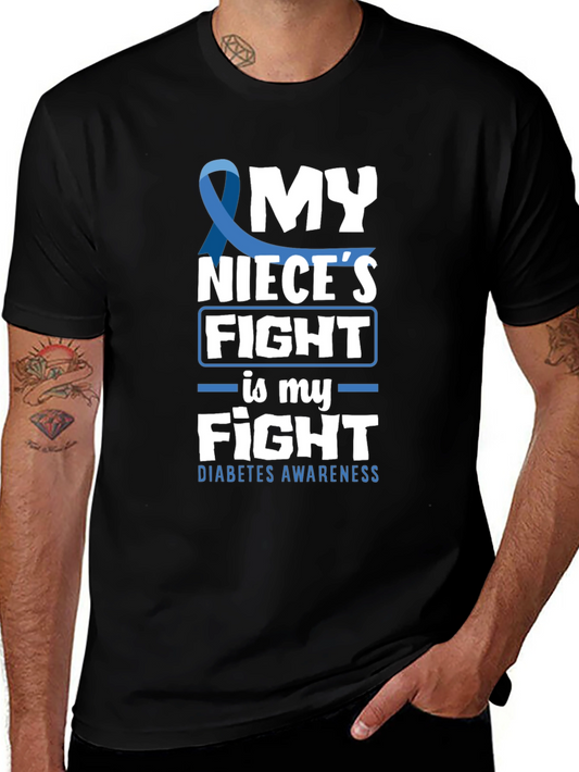 Diabetes Awareness T-Shirt - My Nieces Fight