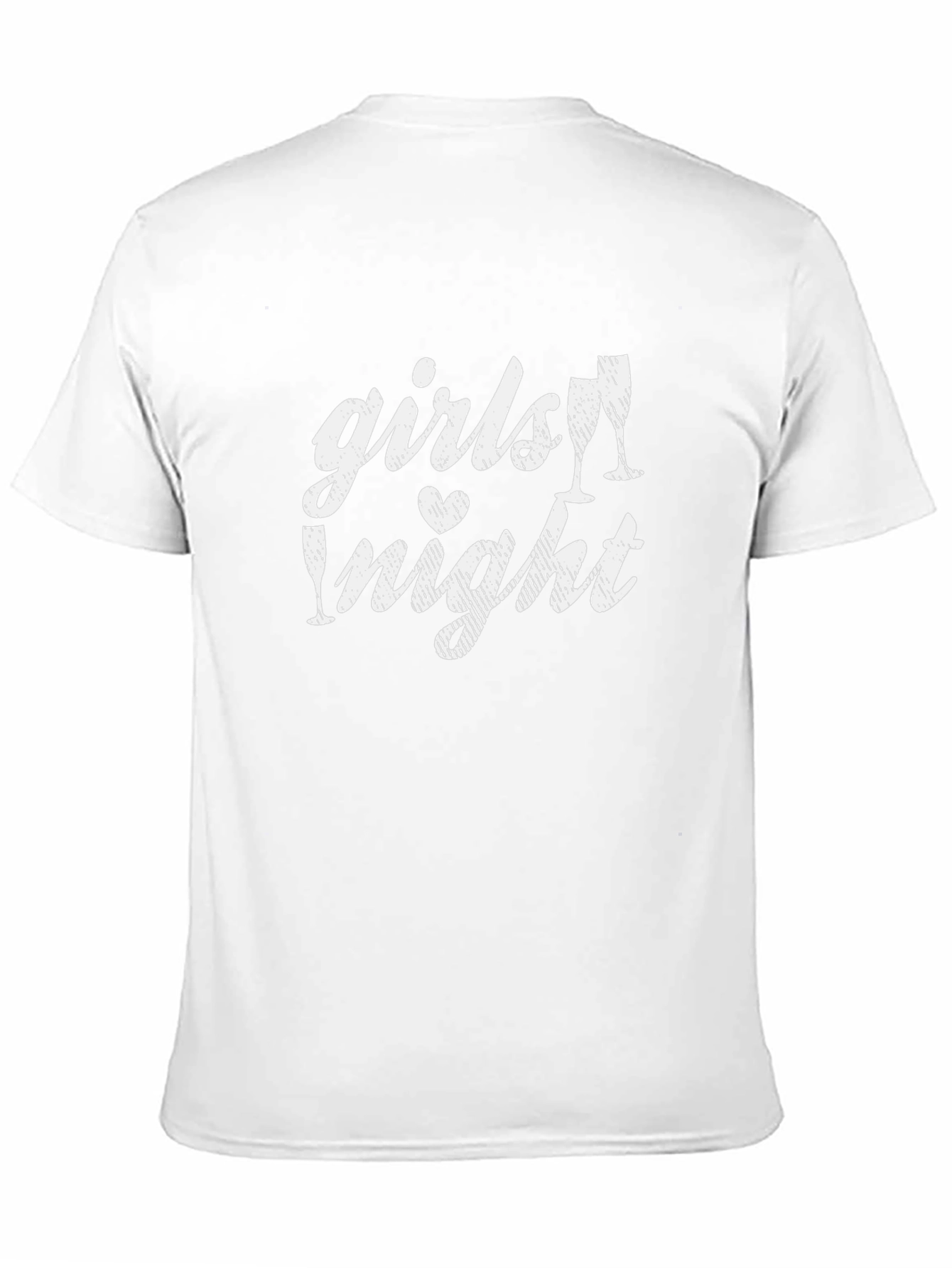 Girls Night Out T-Shirt - Black Crew Neck Tee