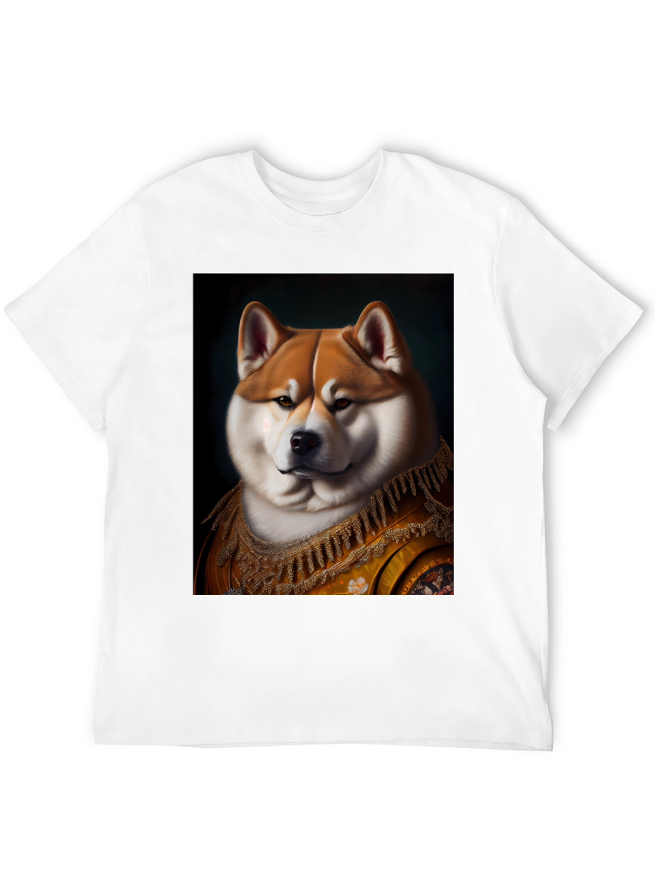 Regal Shiba Inu Portrait T-Shirt