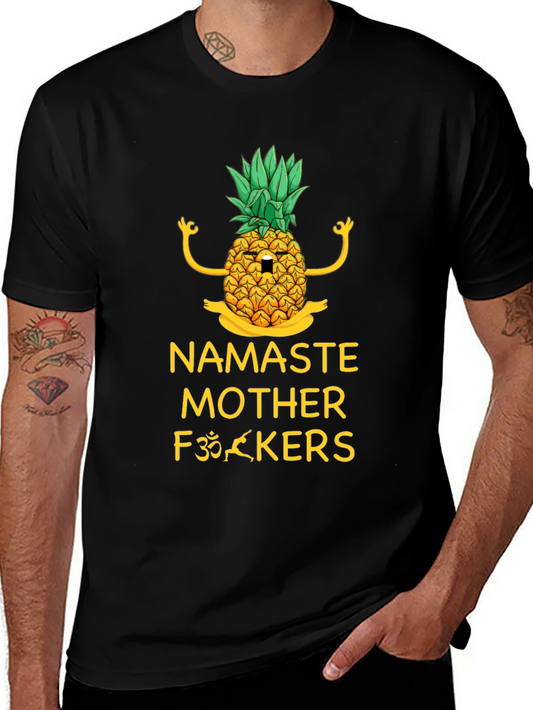 Namaste Pineapple Graphic Tee