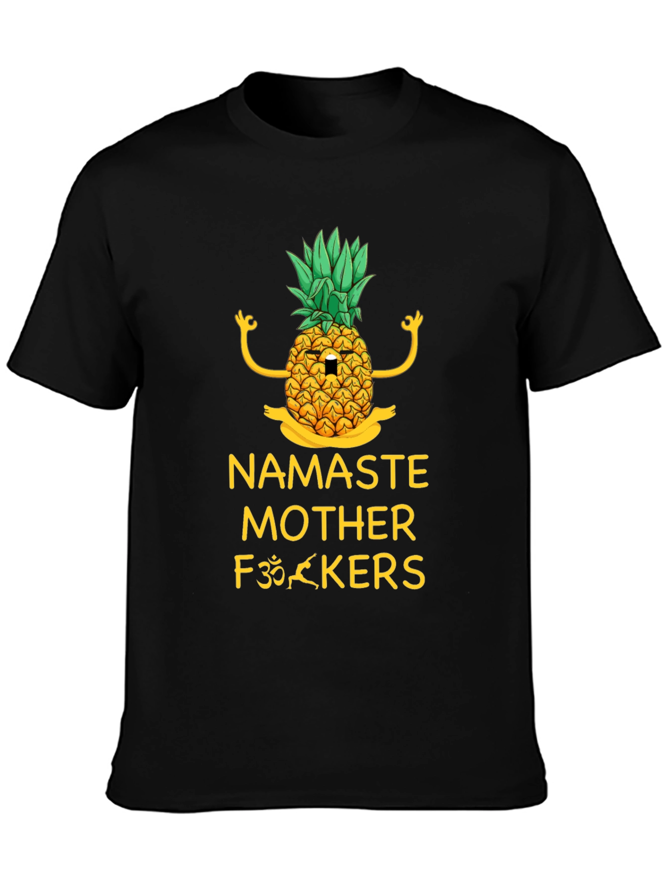 Namaste Pineapple Graphic Tee