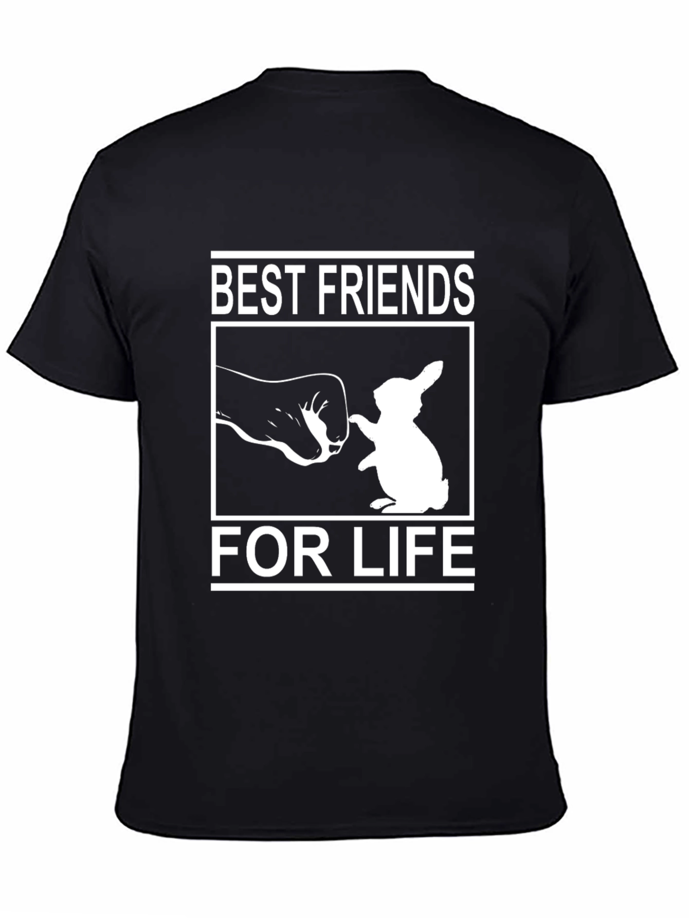 Best Friends For Life T-Shirt - Rabbit Design