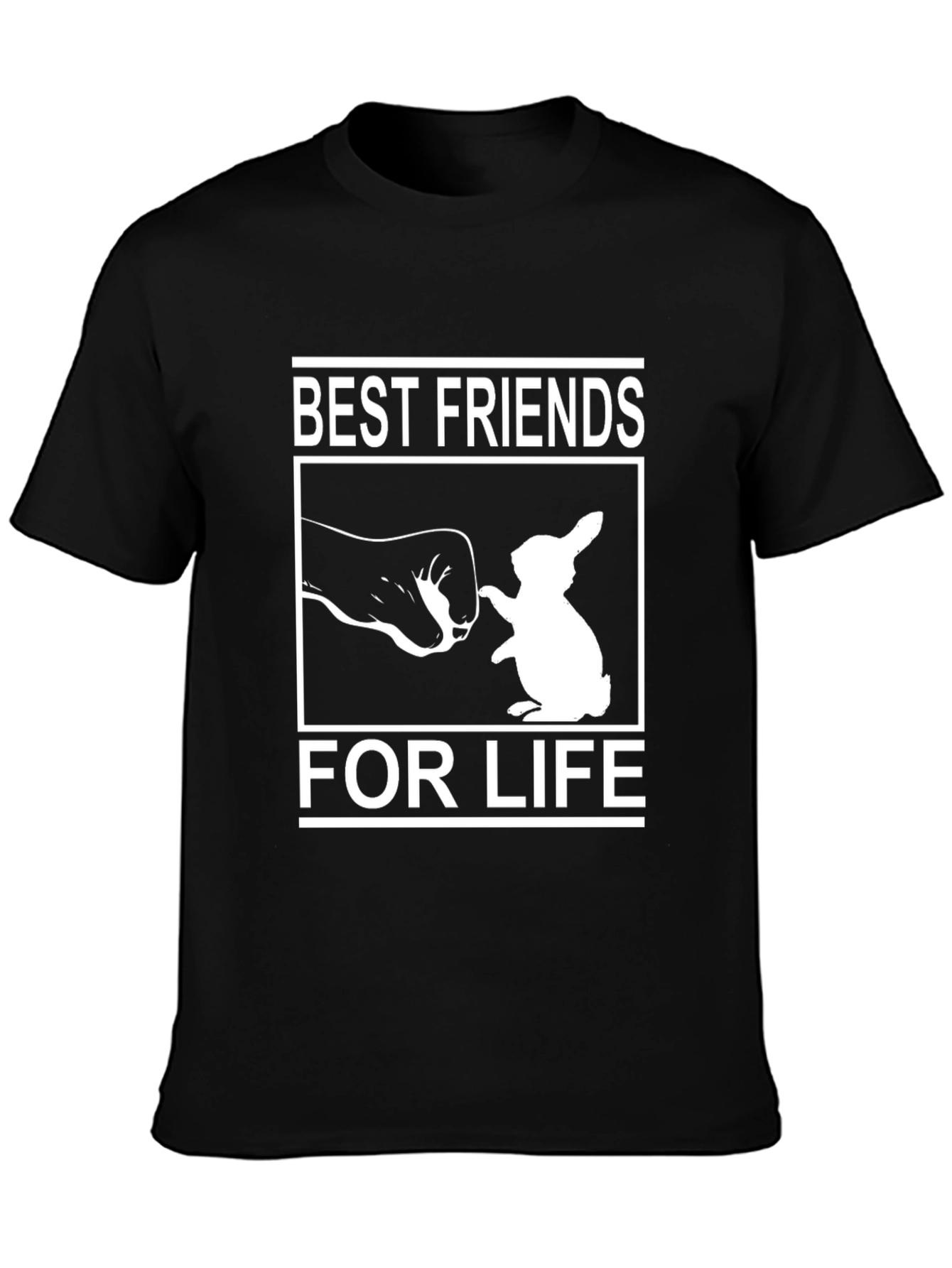 Best Friends For Life T-Shirt - Rabbit Design
