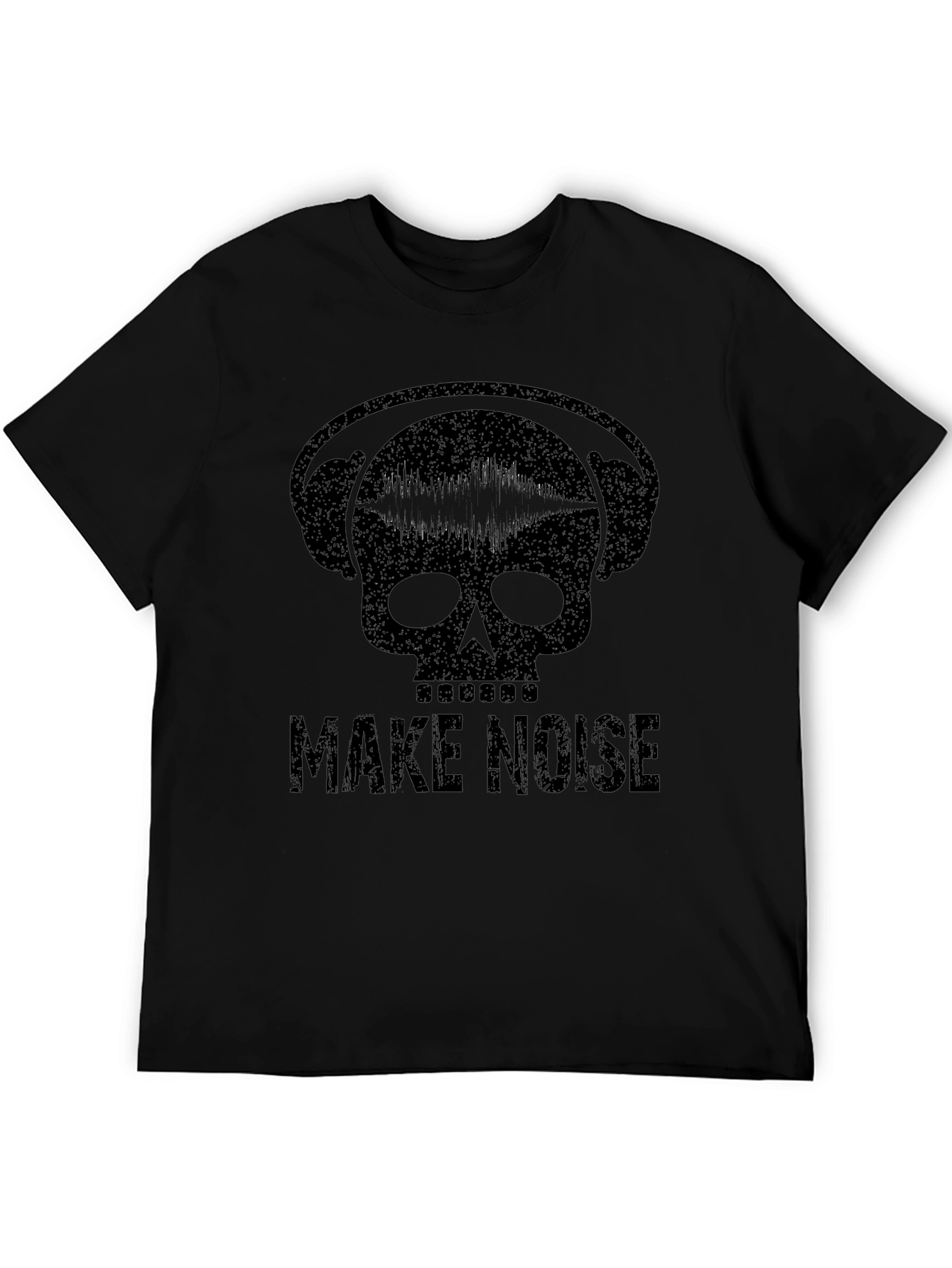 Make Noise Skull Graphic Tee - Black