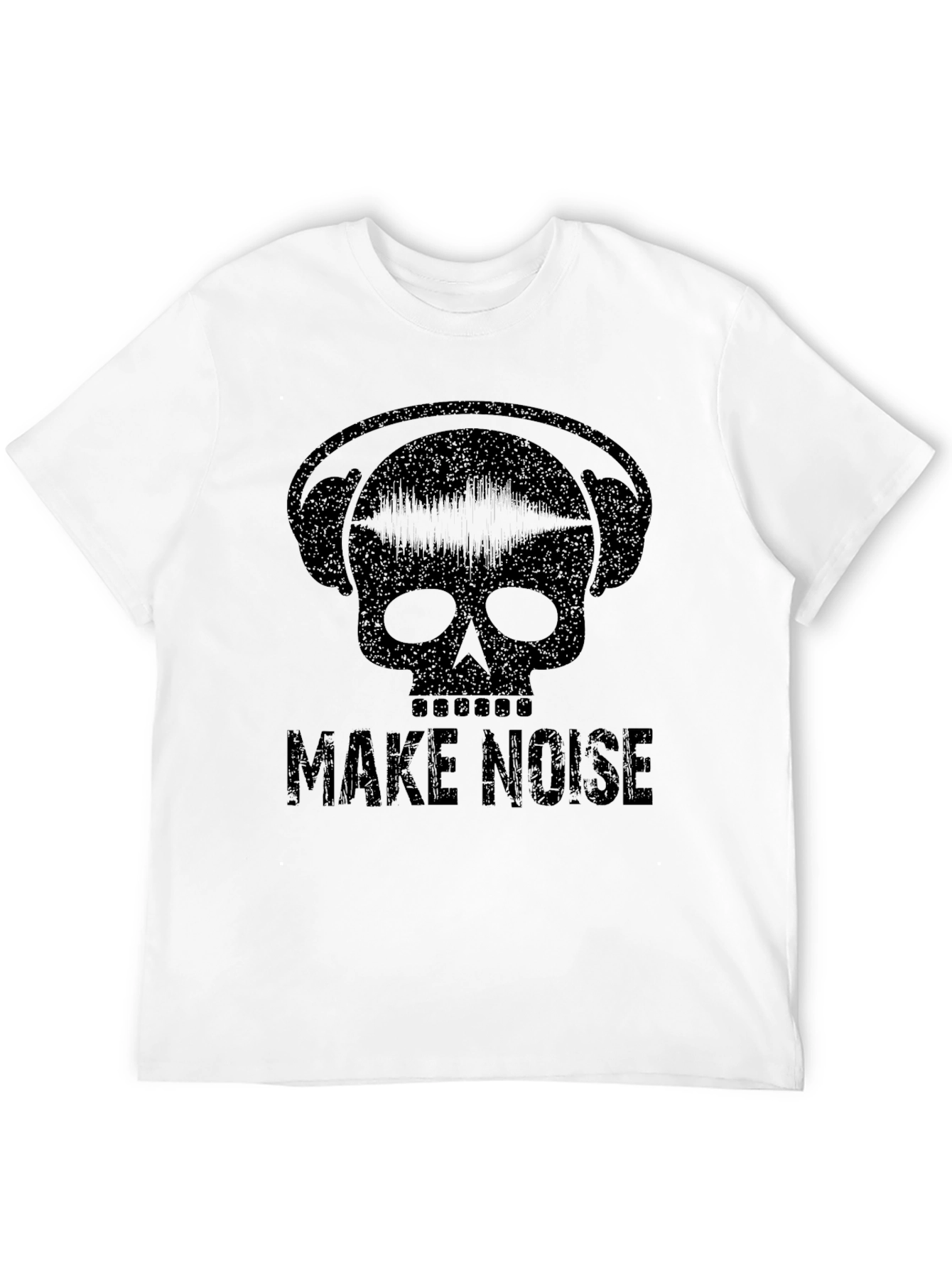 Make Noise Skull Graphic Tee - Black