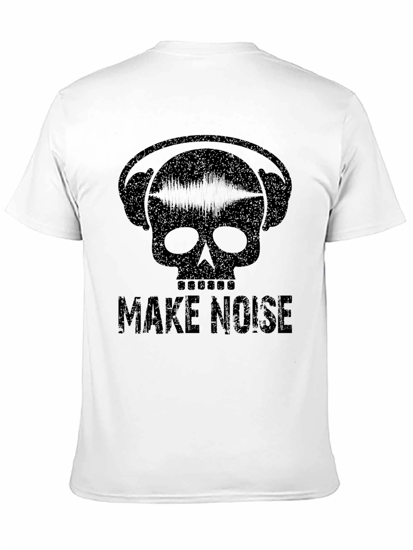 Make Noise Skull Graphic Tee - Black