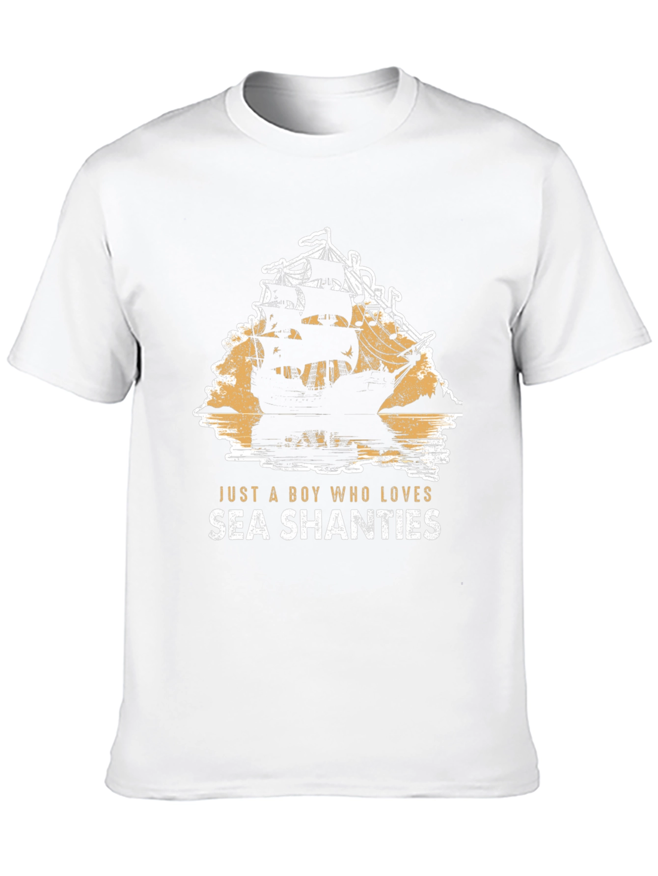 Sea Shanties Graphic Tee - Pirate Ship T-Shirt