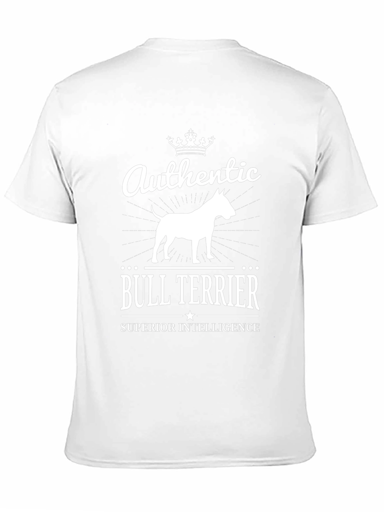 Authentic Bull Terrier Graphic T-Shirt