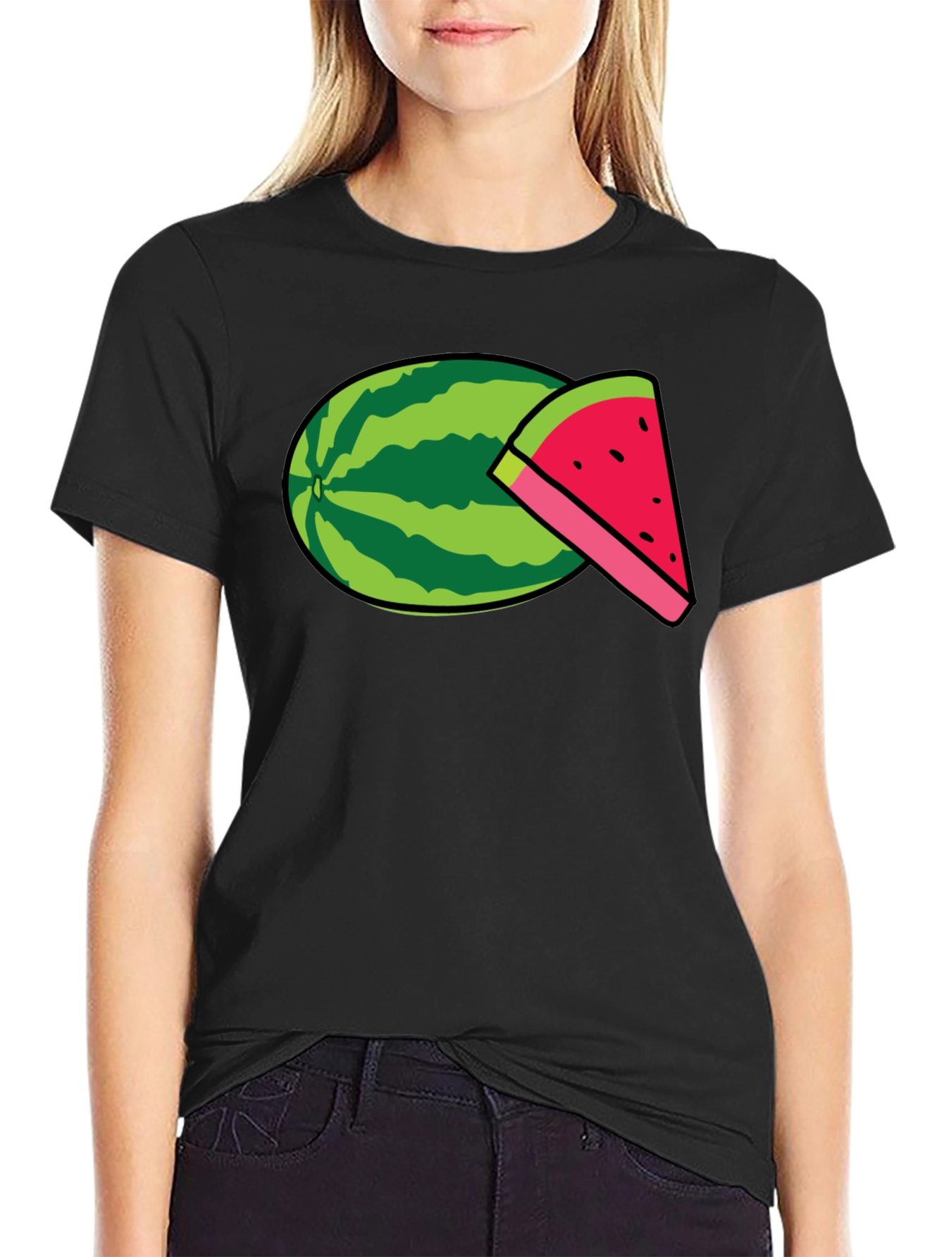 Watermelon Graphic Tee - Summer Fun