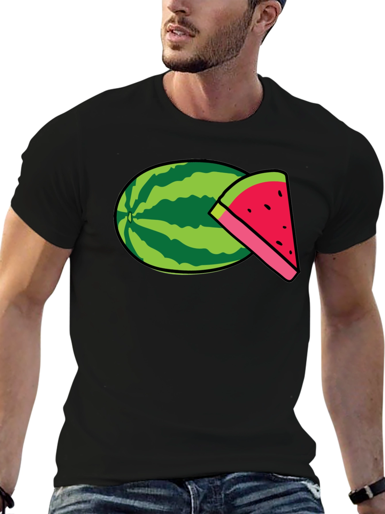 Watermelon Graphic Tee - Summer Fun