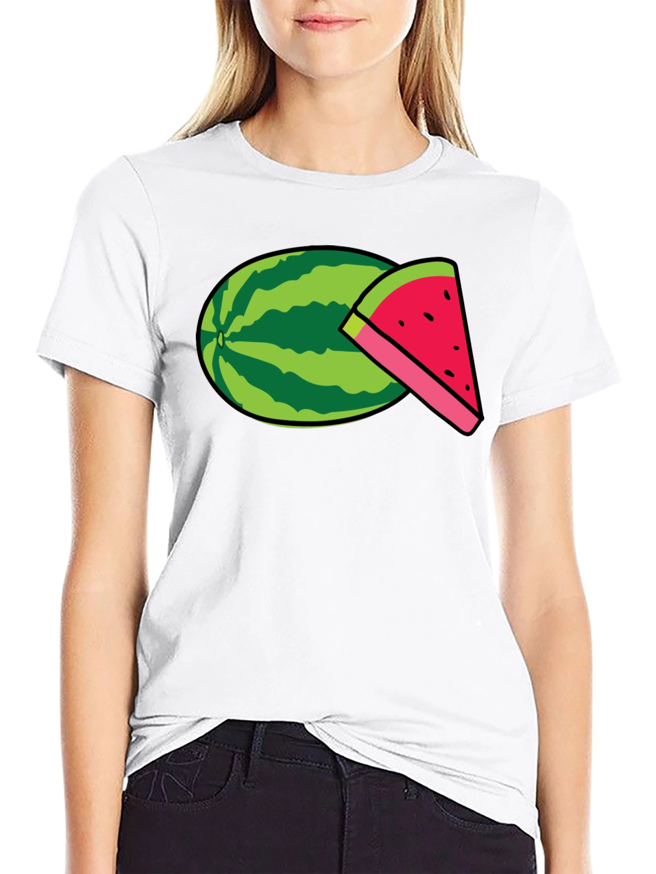 Watermelon Graphic Tee - Summer Fun