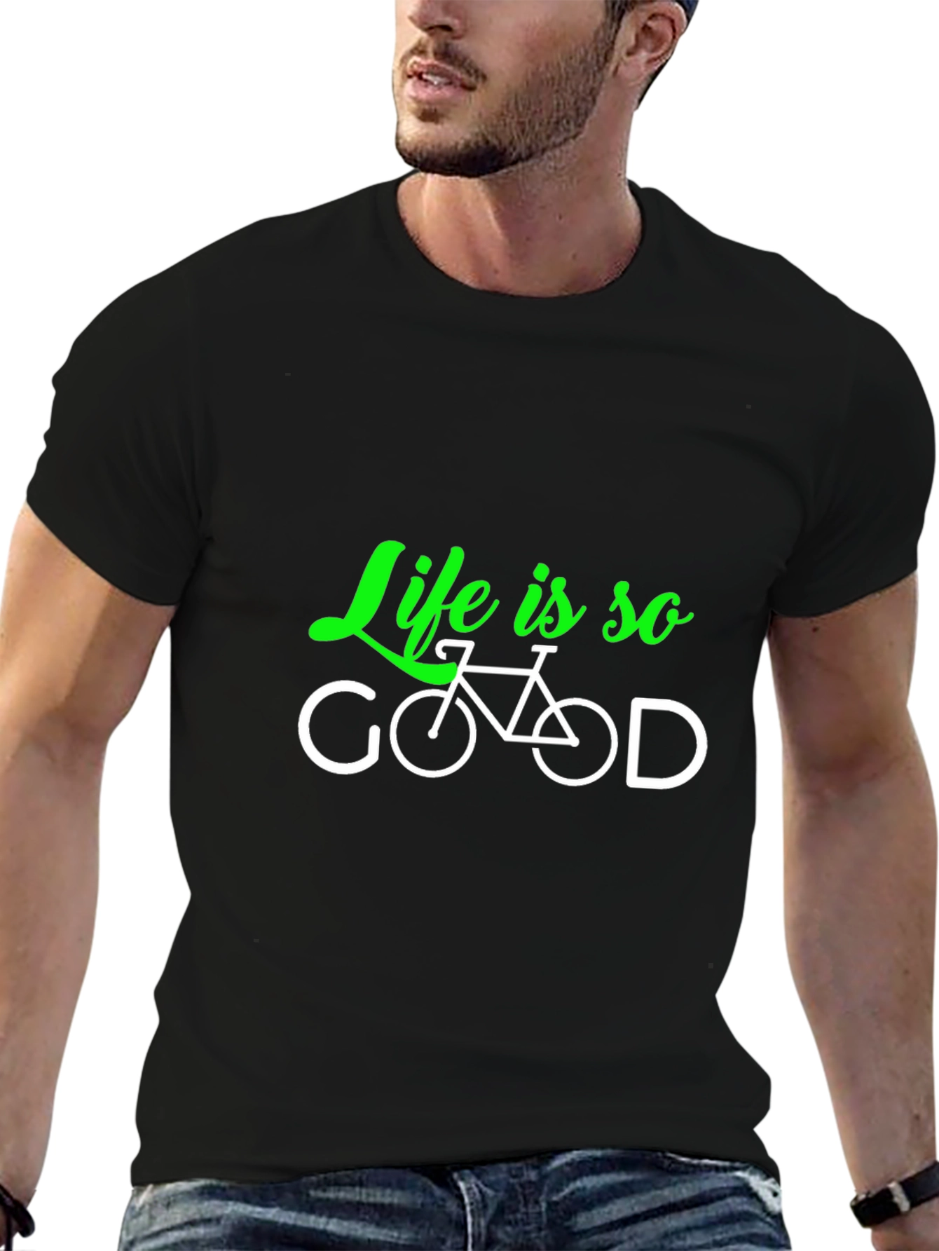 Life is so Good Bicycle T-Shirt
