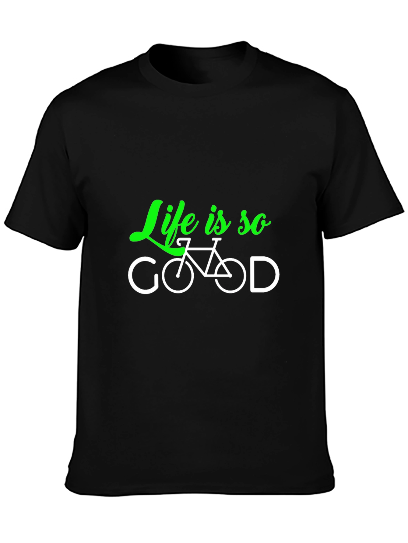 Life is so Good Bicycle T-Shirt