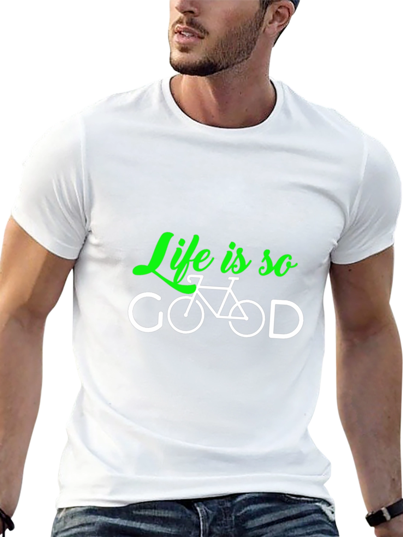 Life is so Good Bicycle T-Shirt