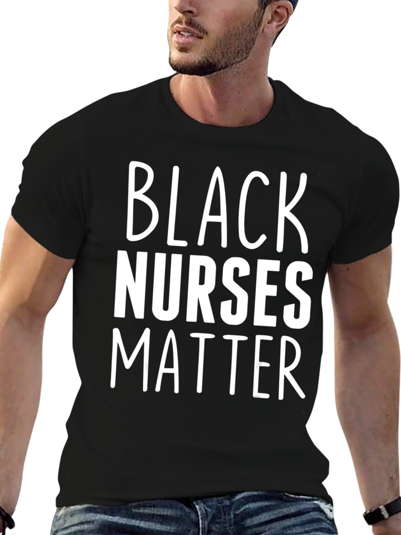 Black Nurses Matter Graphic T-Shirt