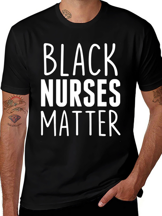 Black Nurses Matter Graphic T-Shirt