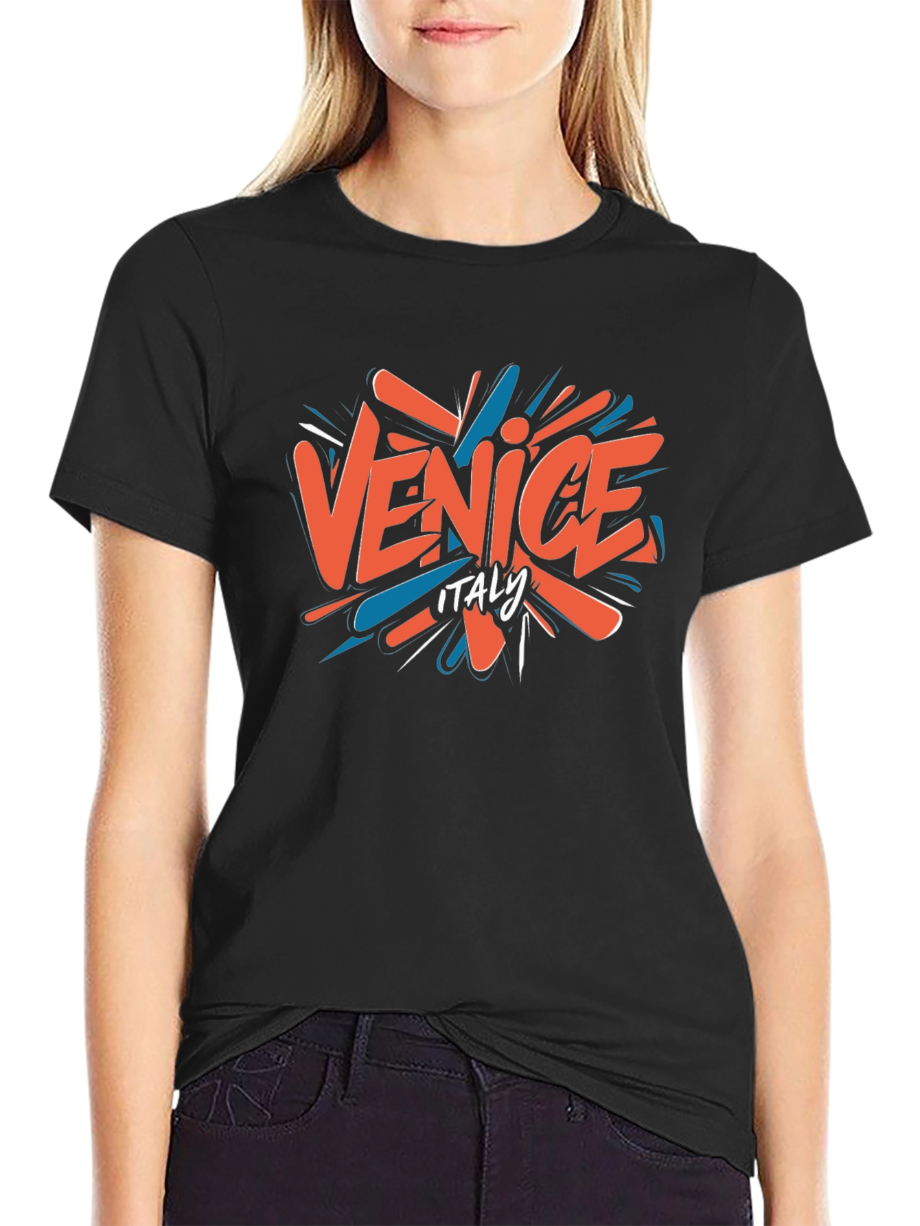 Venice Italy Graphic T-Shirt - Modern Style