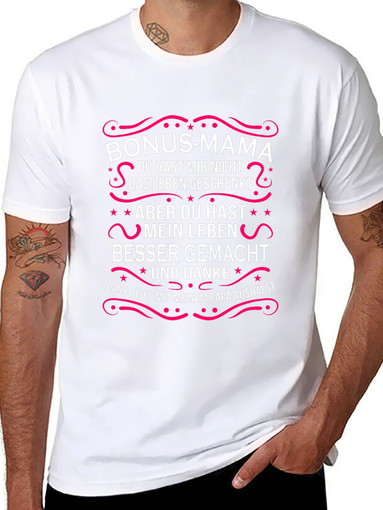 Bonus Mama T-Shirt - German Text Design