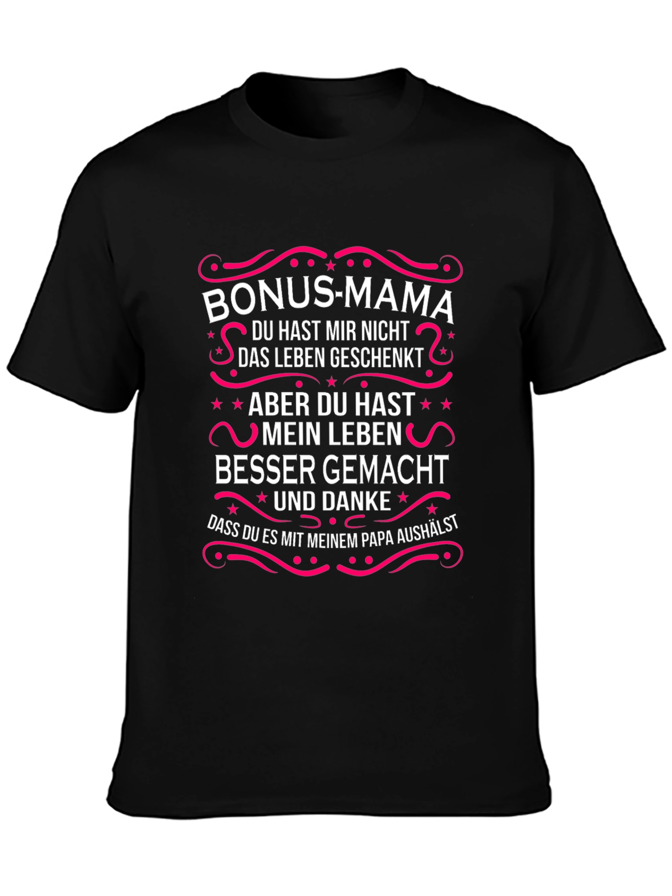 Bonus Mama T-Shirt - German Text Design
