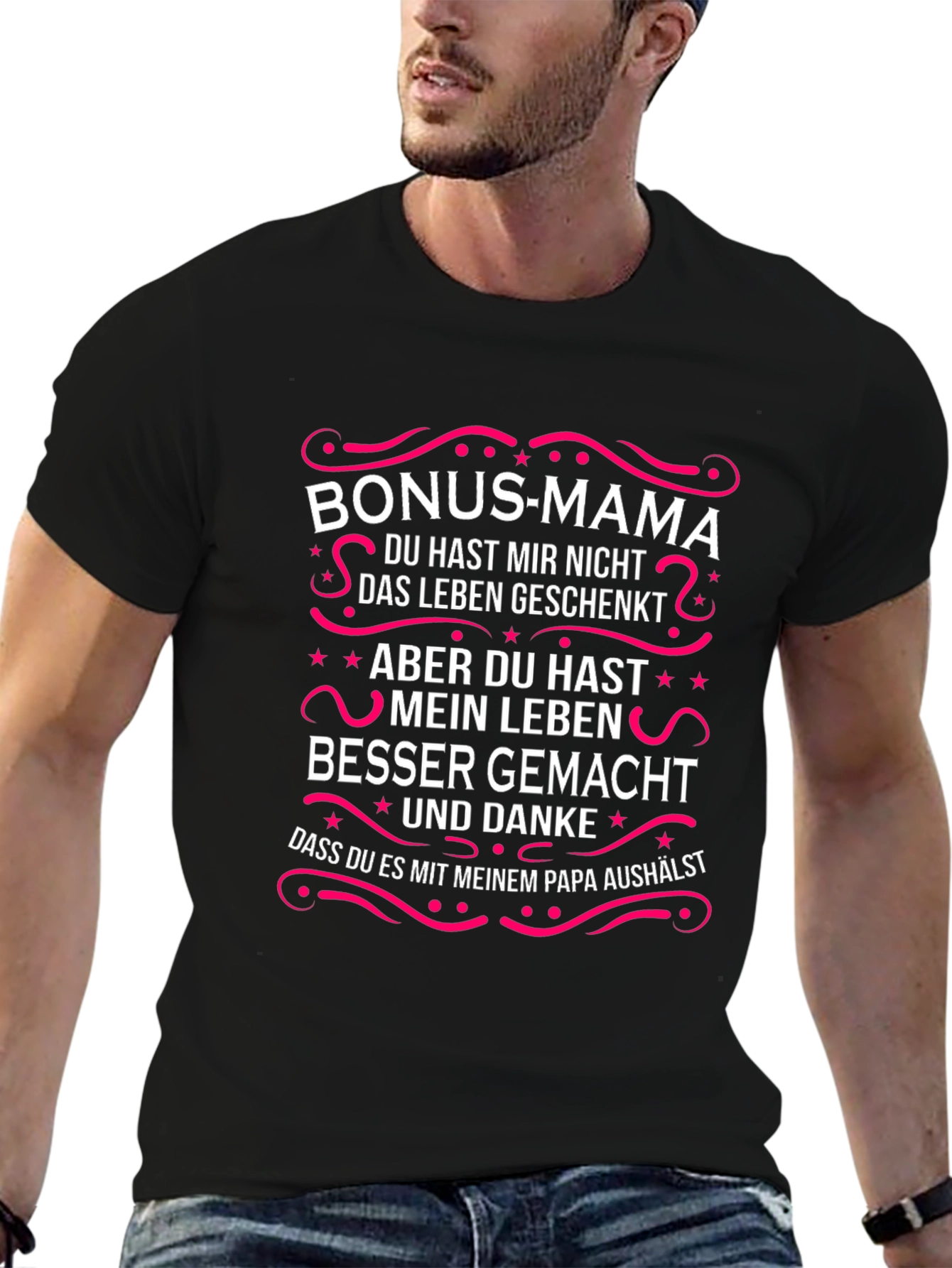 Bonus Mama T-Shirt - German Text Design