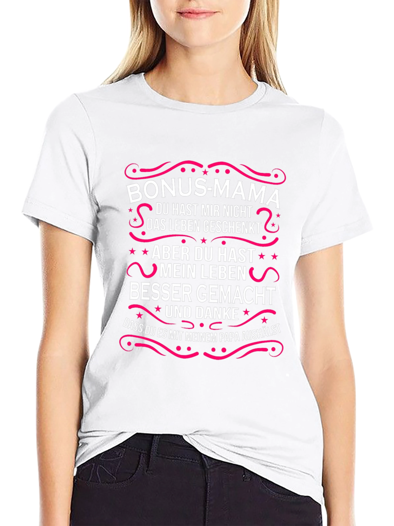 Bonus Mama T-Shirt - German Text Design