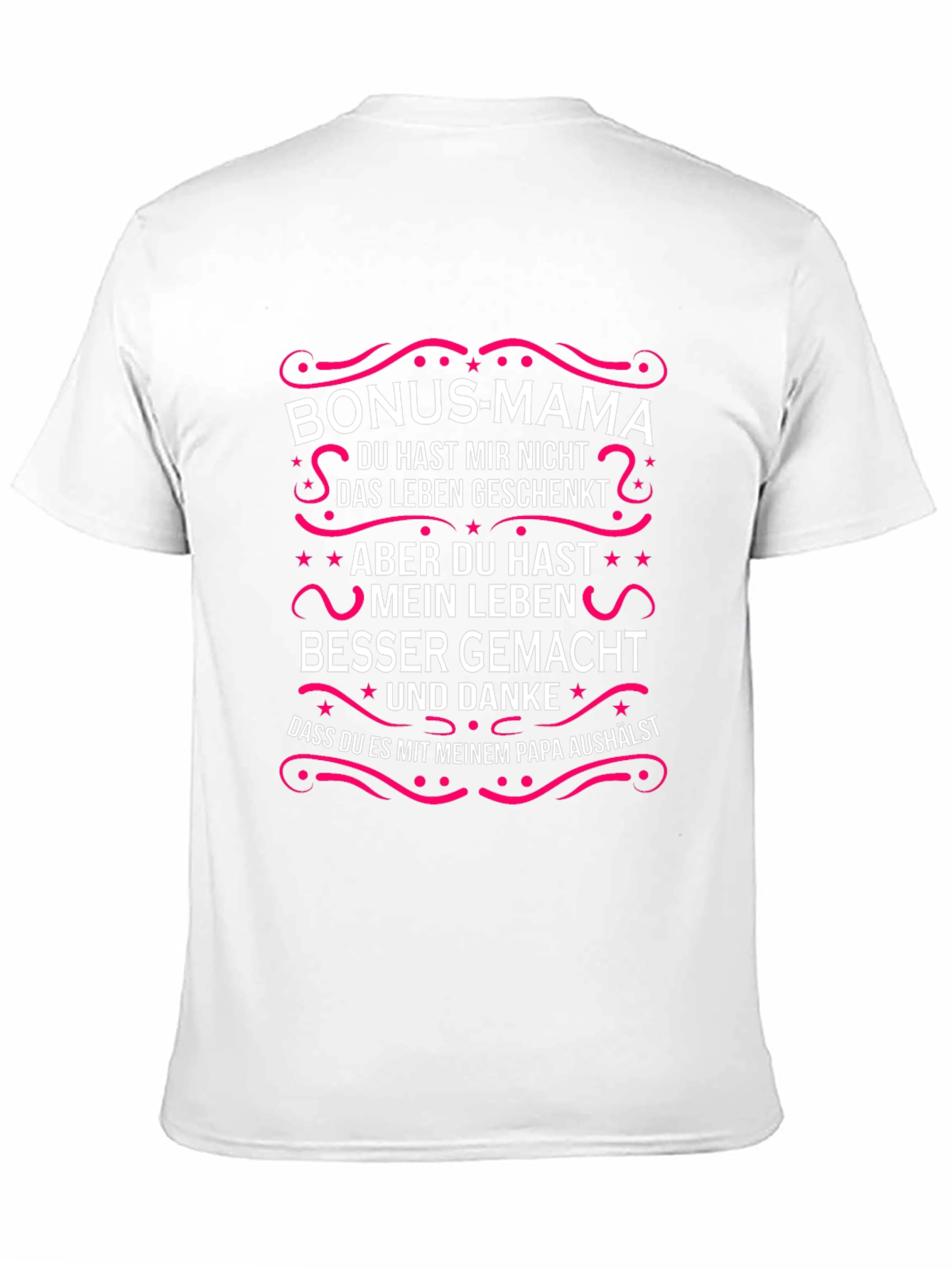 Bonus Mama T-Shirt - German Text Design