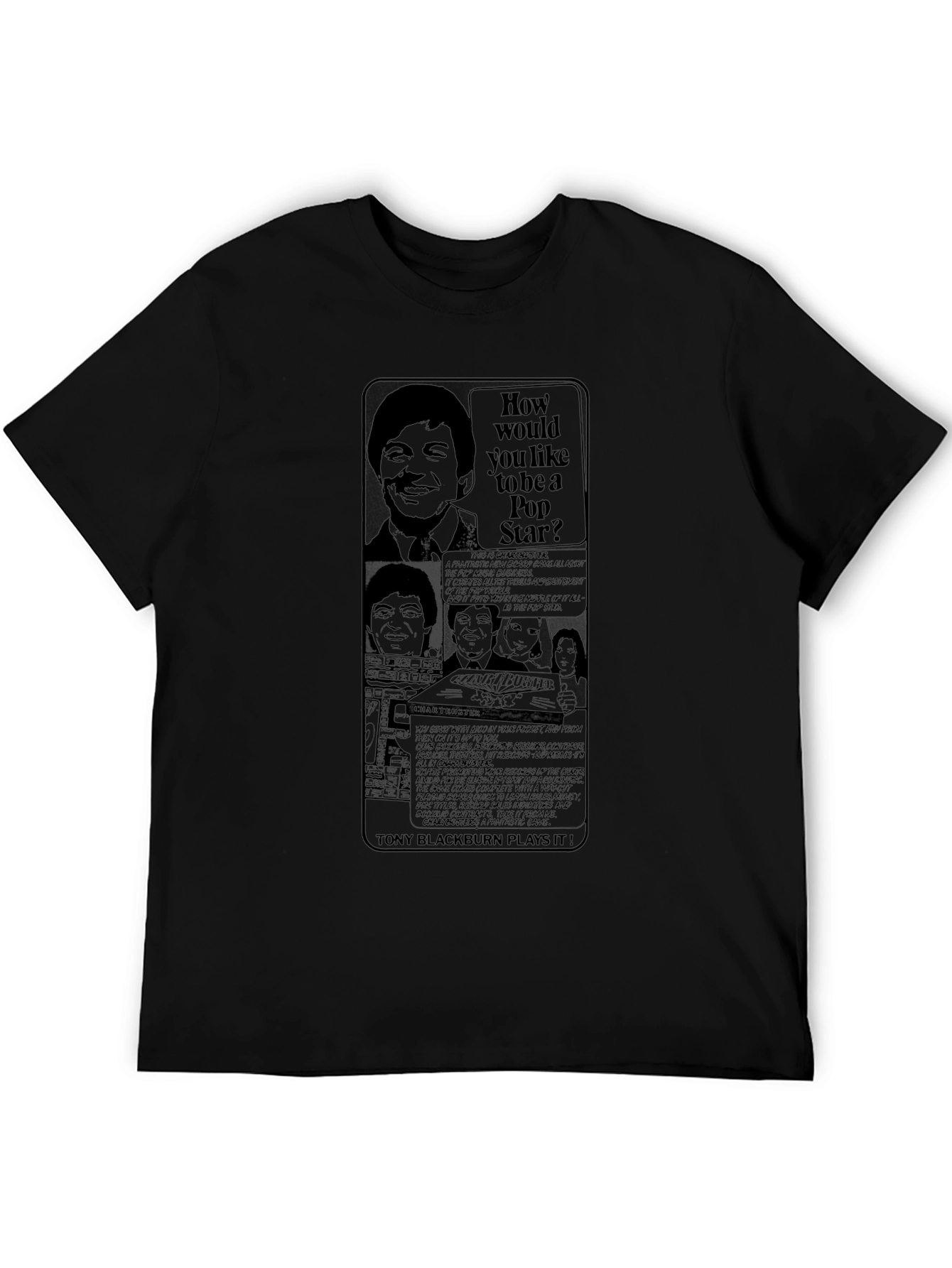 Pop Star T-Shirt - Retro Music Tee