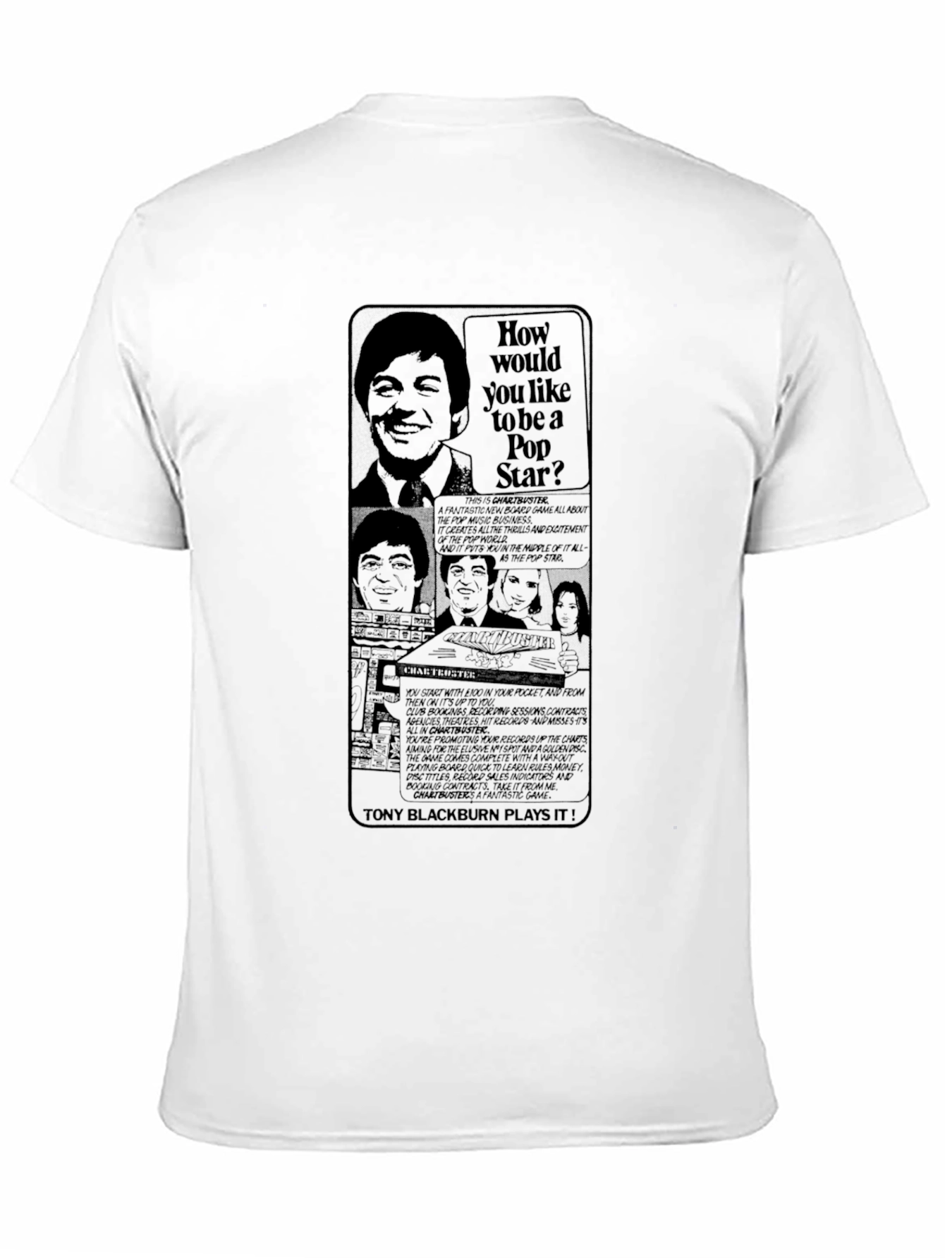Pop Star T-Shirt - Retro Music Tee